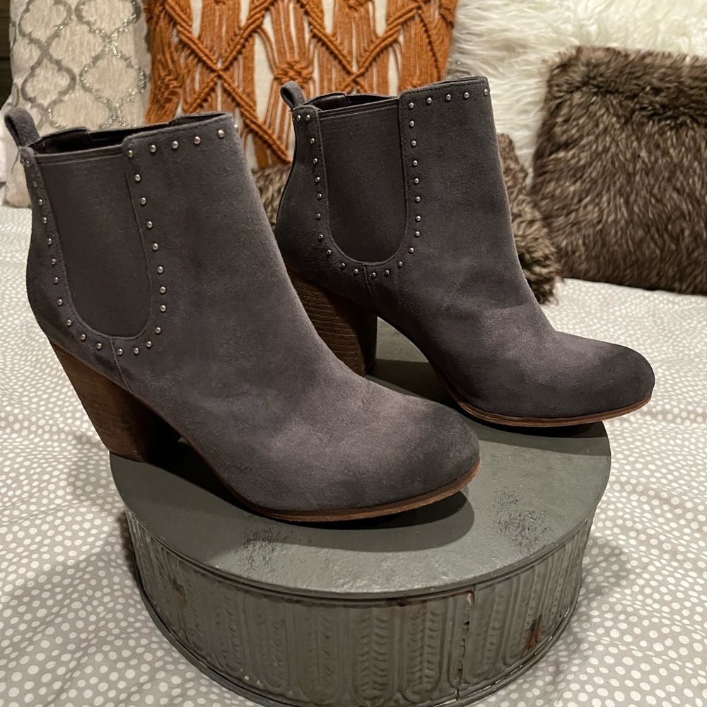 Nordstrom BP Blue Gray Booties
